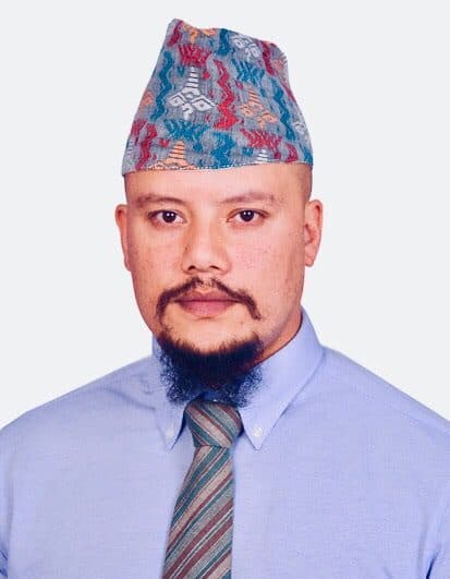 Portrait of Bharat Bahadur Aryal